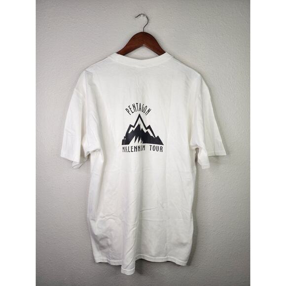 Vintage Other - Vintage Pentagon Shirt Millennium Tour Short A Horse Outfit Large Tee VTG 1990s